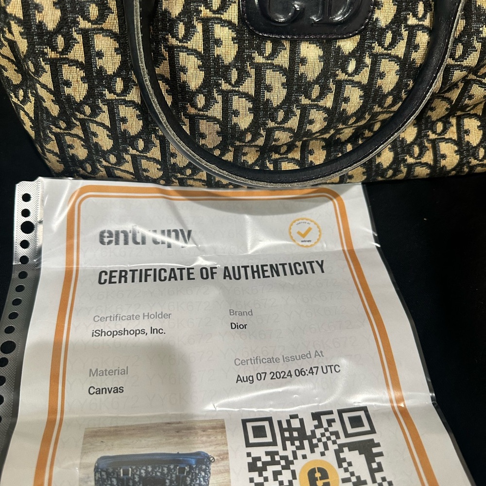 Authentic Dior Tote - Picture 3 of 7